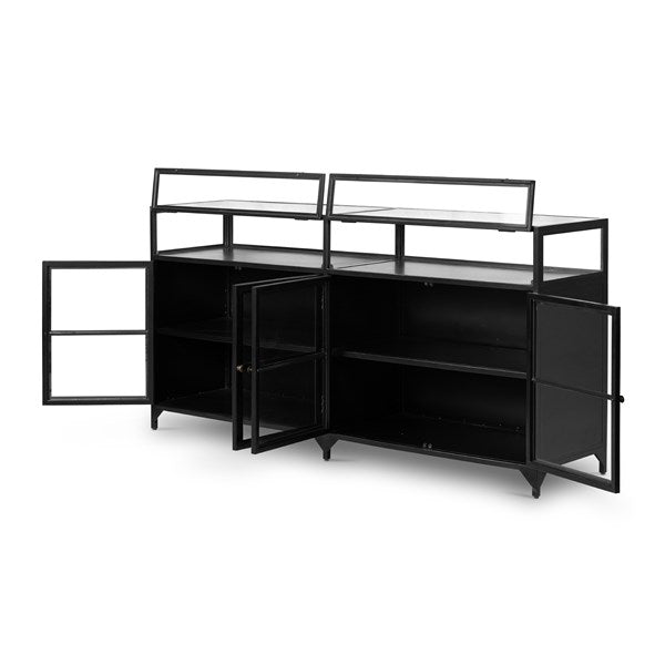 SHADOW BOX SIDEBOARD-BLACK