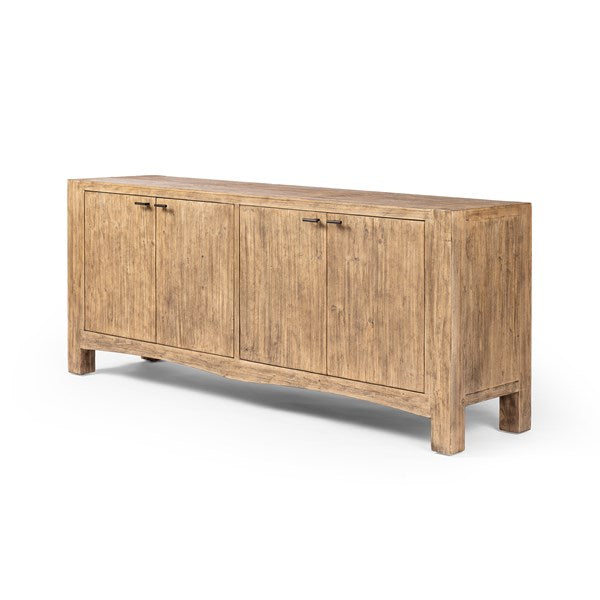 PAMBROOK SIDEBOARD-DISTRESSED LIGHT PINE