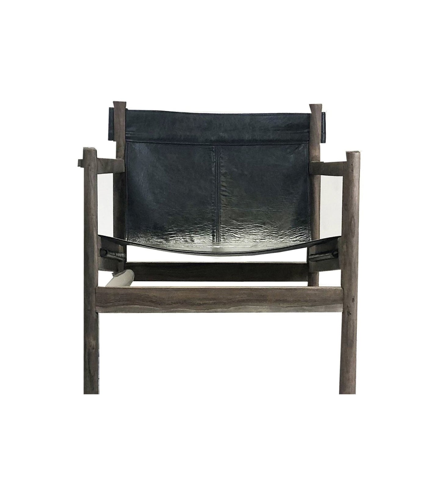 ROMERO LEATHER CHAIR in DARK GREEN