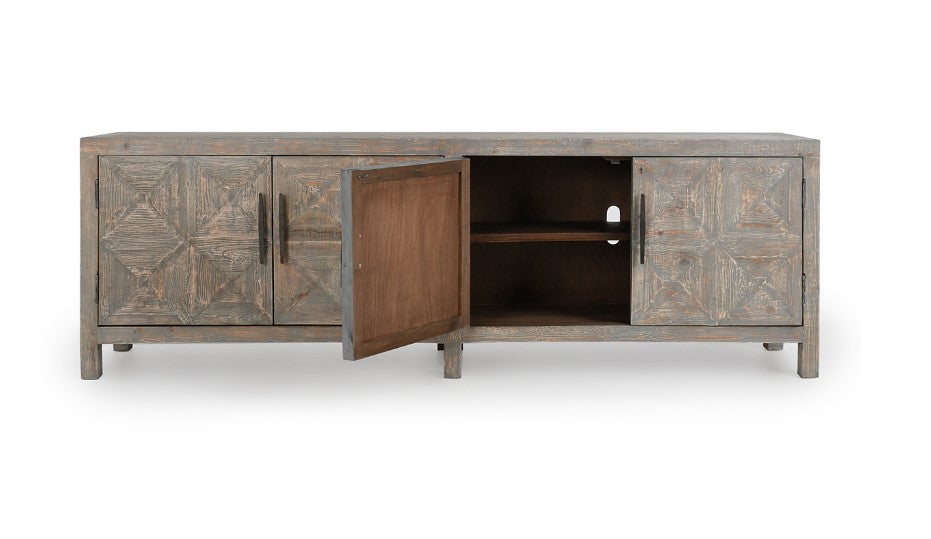 ELANI 4DR SIDEBOARD DISTRESSED BLUE