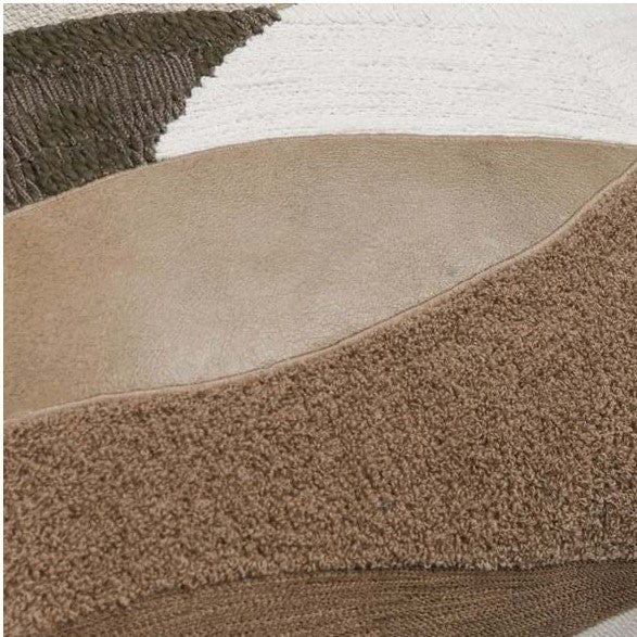 CARVE NATURAL 18" X 18" SET OF 2