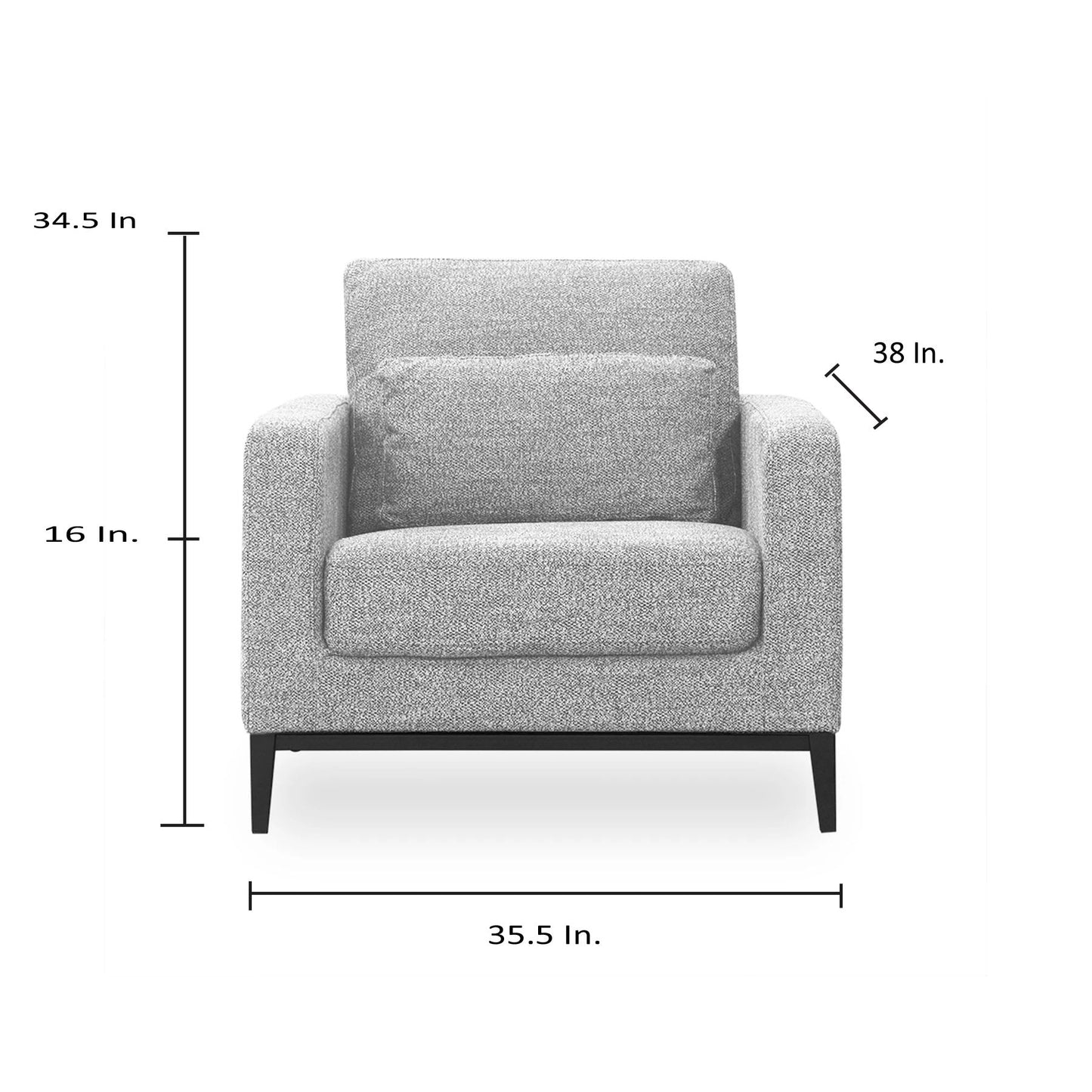 BARCELONA CHAIR IN CLOUD WHITE