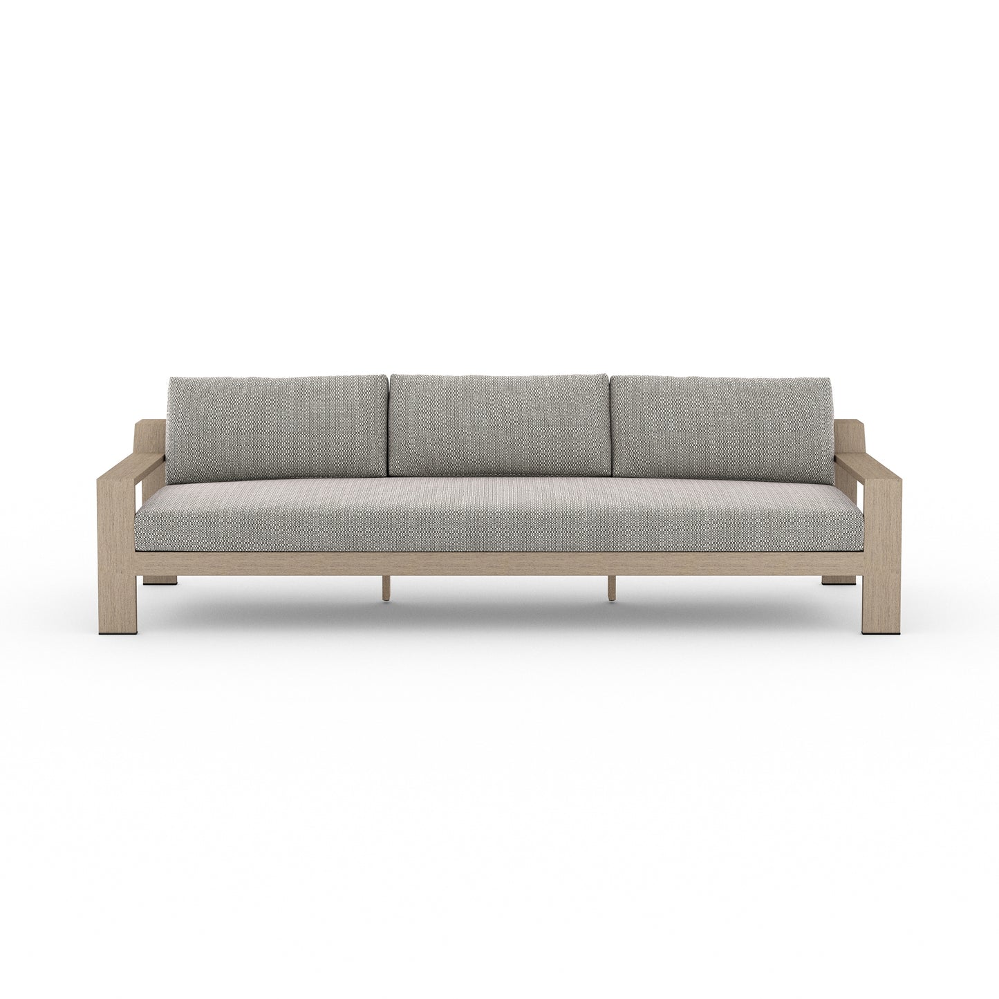 MONTEREY OUTDOOR SOFA, WEATHERED GREY