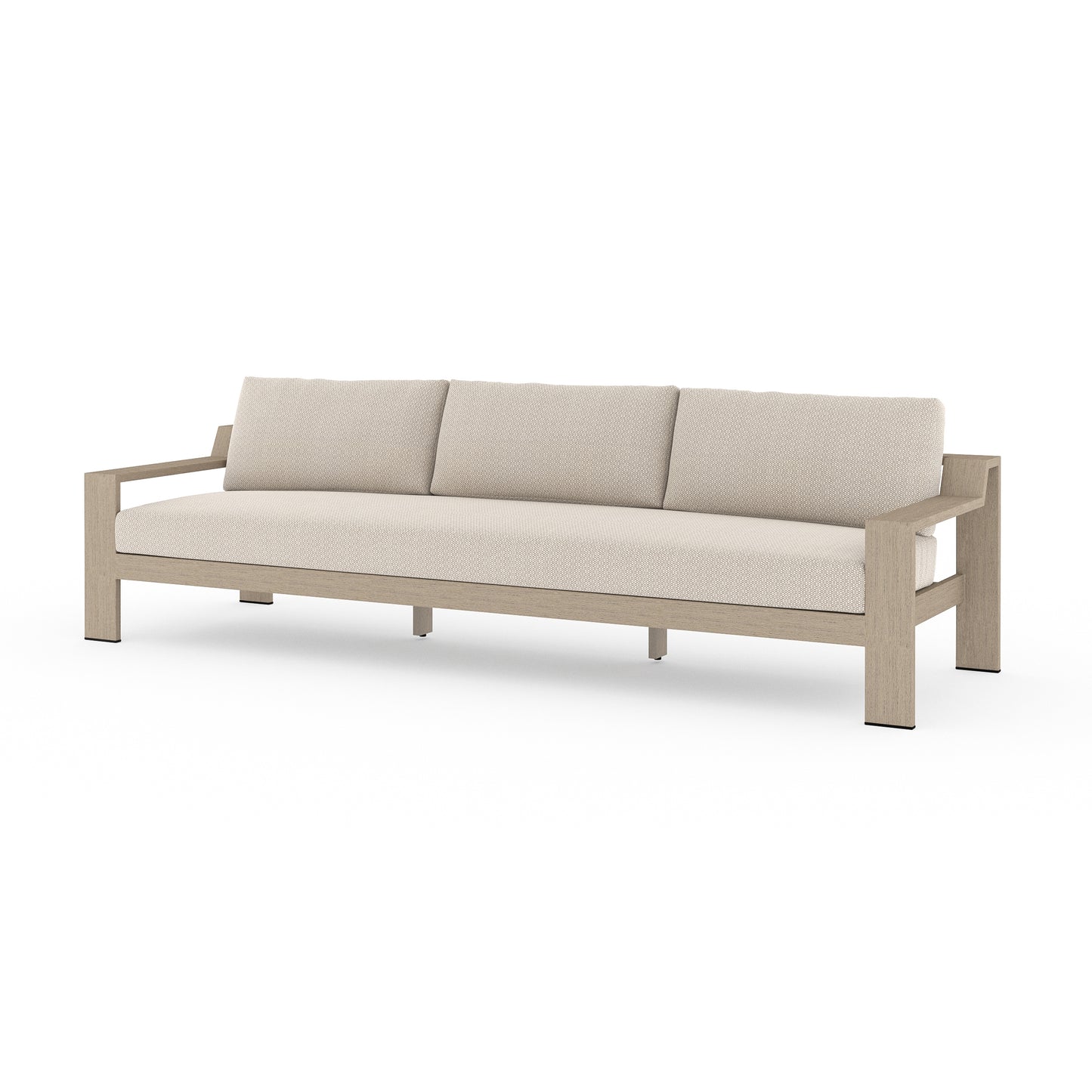 MONTEREY OUTDOOR SOFA, WEATHERED GREY