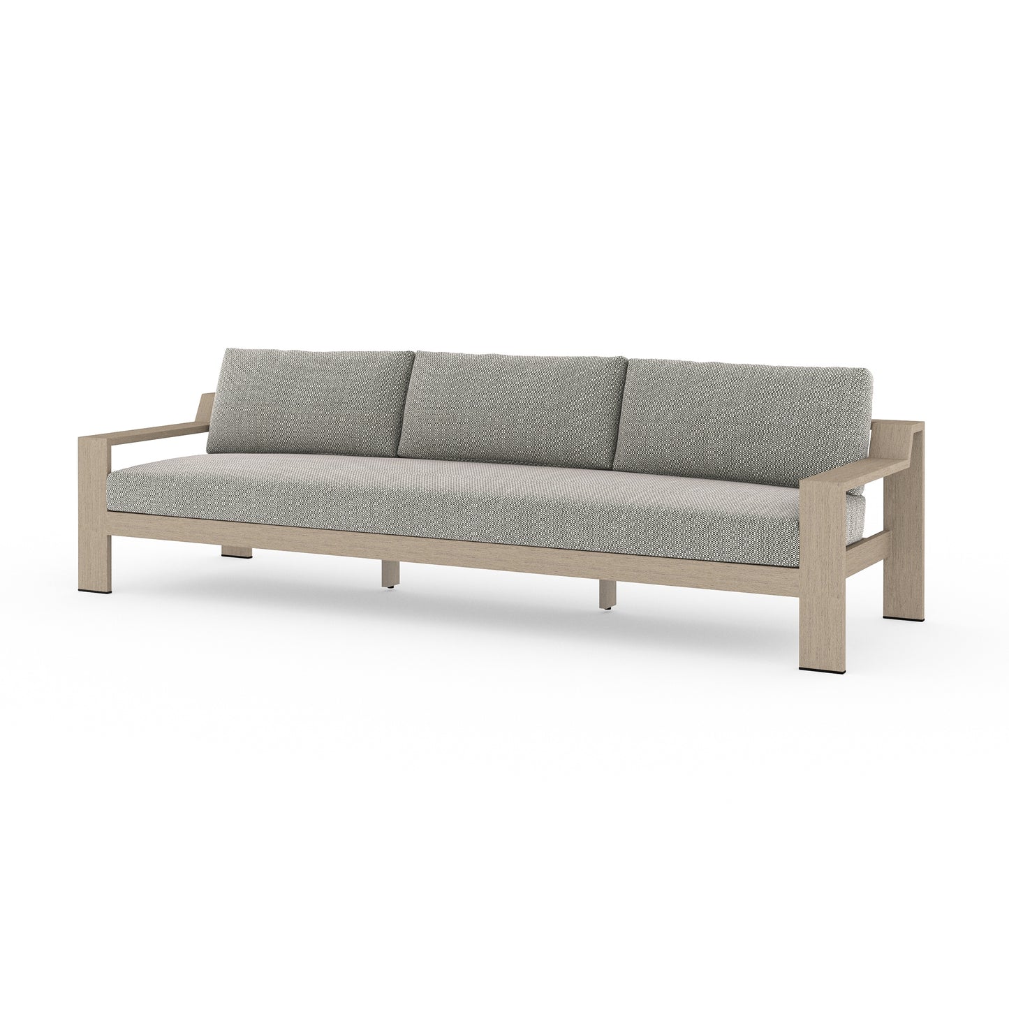 MONTEREY OUTDOOR SOFA, WEATHERED GREY