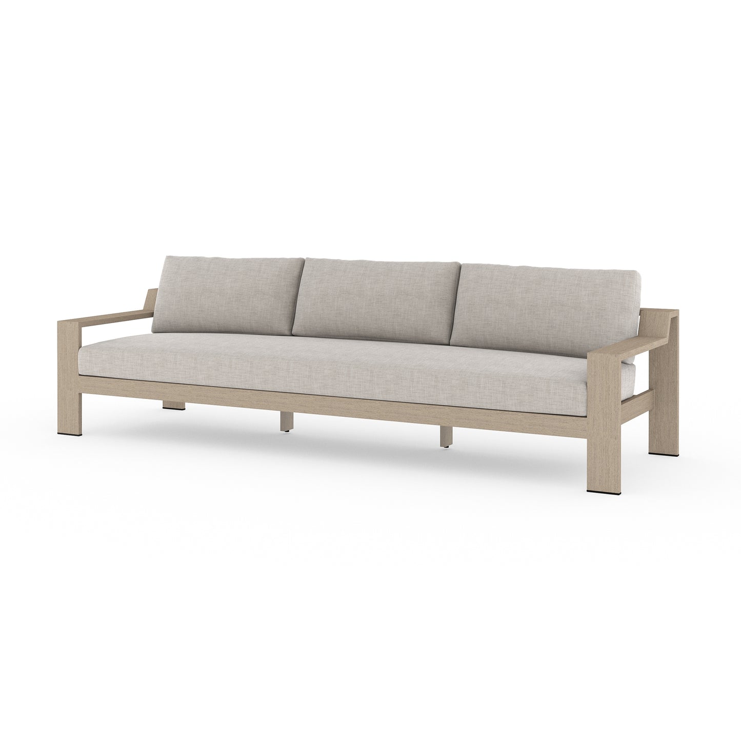 MONTEREY OUTDOOR SOFA, WEATHERED GREY