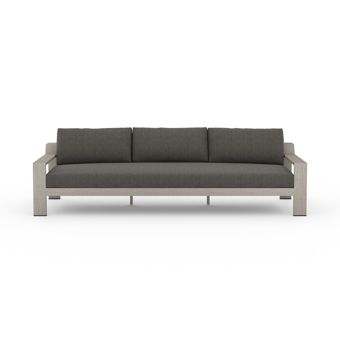 MONTEREY OUTDOOR SOFA, WEATHERED GREY